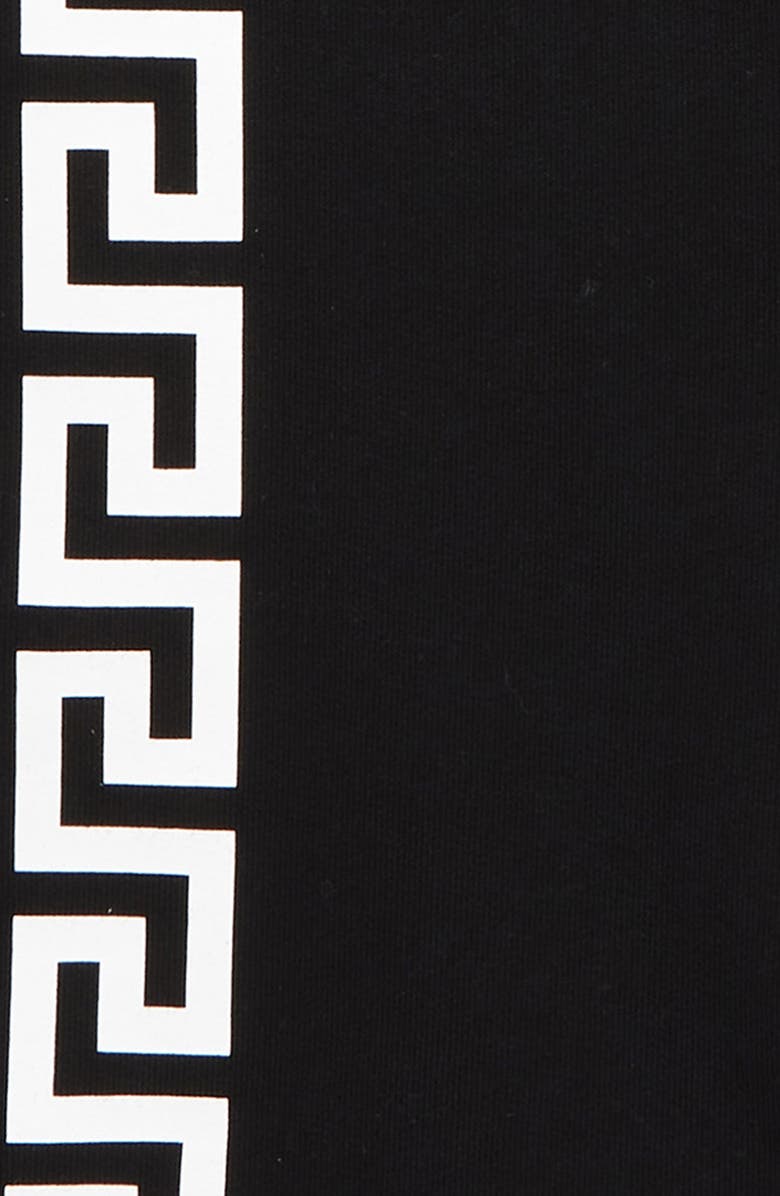 Versace Kids' La Greca Cotton Sweat Shorts, Alternate, color, 