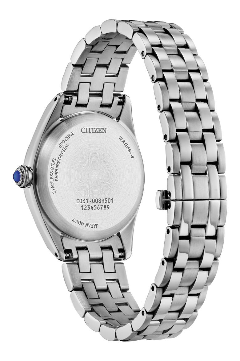 Classic Mother-of-Pearl Bracelet Watch, 33mm, Alternate, color, SILVER-TONE