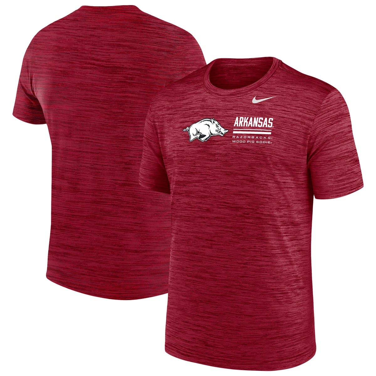 Nike Men's Nike Cardinal Arkansas Razorbacks Velocity Dri-FIT T-Shirt ...