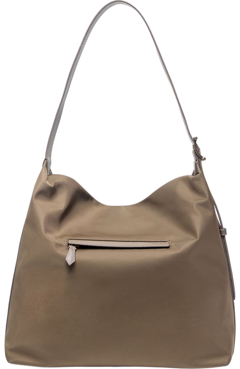 Oryany Sophia Nylon Shoulder Bag, Alternate, color, Dark Beige