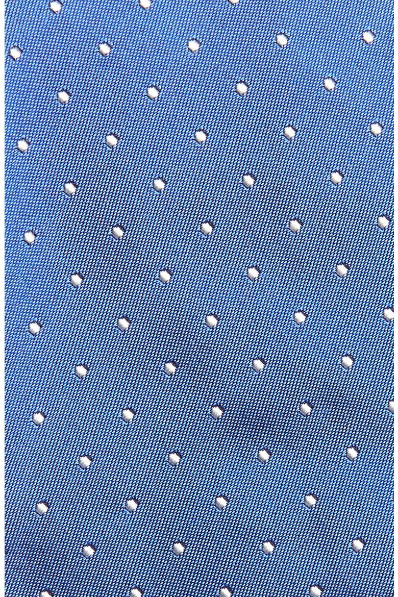 Polka Dot Silk Tie, Alternate, color, PINOT BLUE