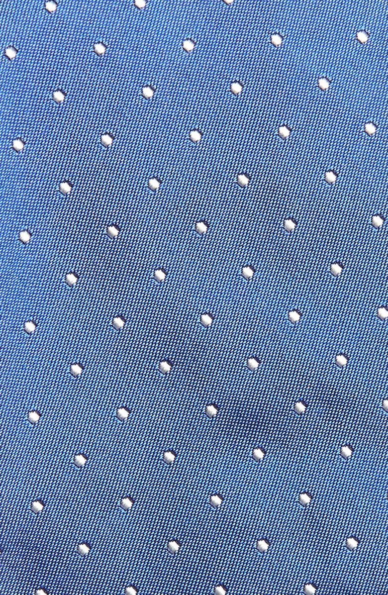 Ralph Lauren Purple Label Polka Dot Silk Tie, Alternate, color, Pinot Blue