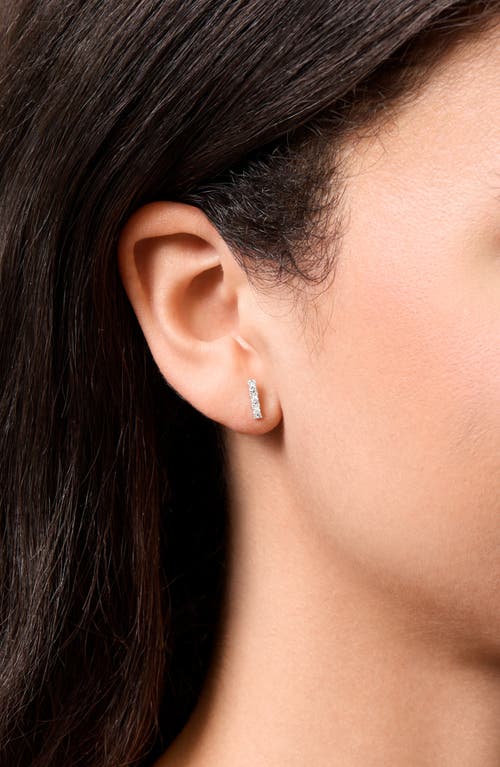 Bony Levy Mika Diamond Bar Stud Earrings