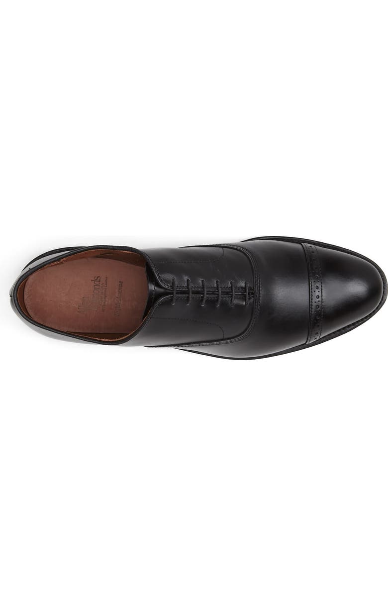 Allen Edmonds Fifth Avenue Oxford, Alternate, color, Black Custom Calf