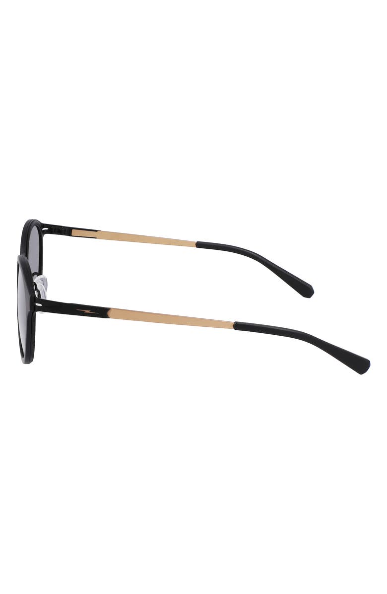 Shinola Arrow 50mm Round Sunglasses, Alternate, color,