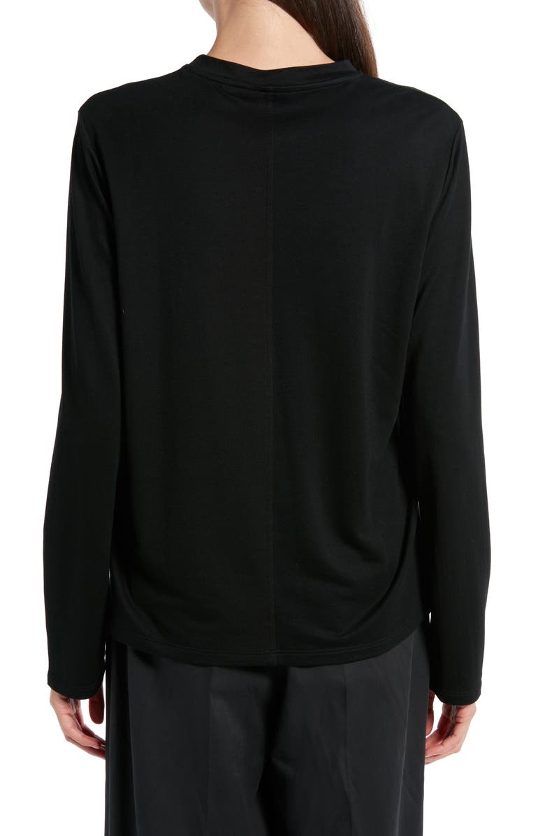 The Row Sherman Long Sleeve Light Jersey Top, Alternate, color,