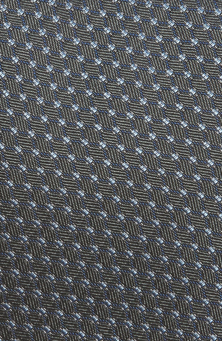 David Donahue Neat Silk Tie, Alternate, color, 
