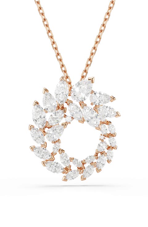 Mesmera Circular Pendant Necklace