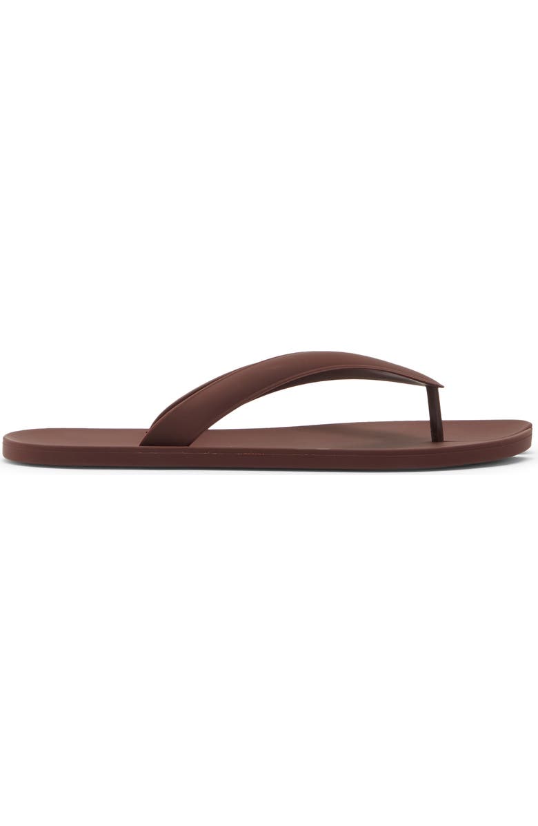 Jeffrey Campbell Zori Flip Flop, Alternate, color, Brown Matte