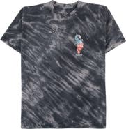 Lost Back Draft Hand Tie Dyed Graphic T-Shirt