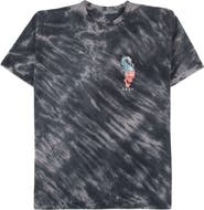 Lost Back Draft Hand Tie Dyed Graphic T-Shirt