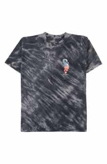 Lost Back Draft Hand Tie Dyed Graphic T-Shirt