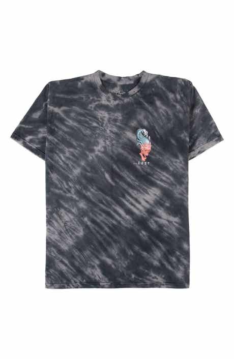 Lost Back Draft Hand Tie Dyed Graphic T-Shirt