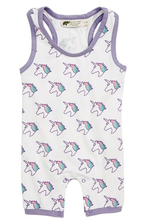 Stretch Organic Cotton Racerback Shortall