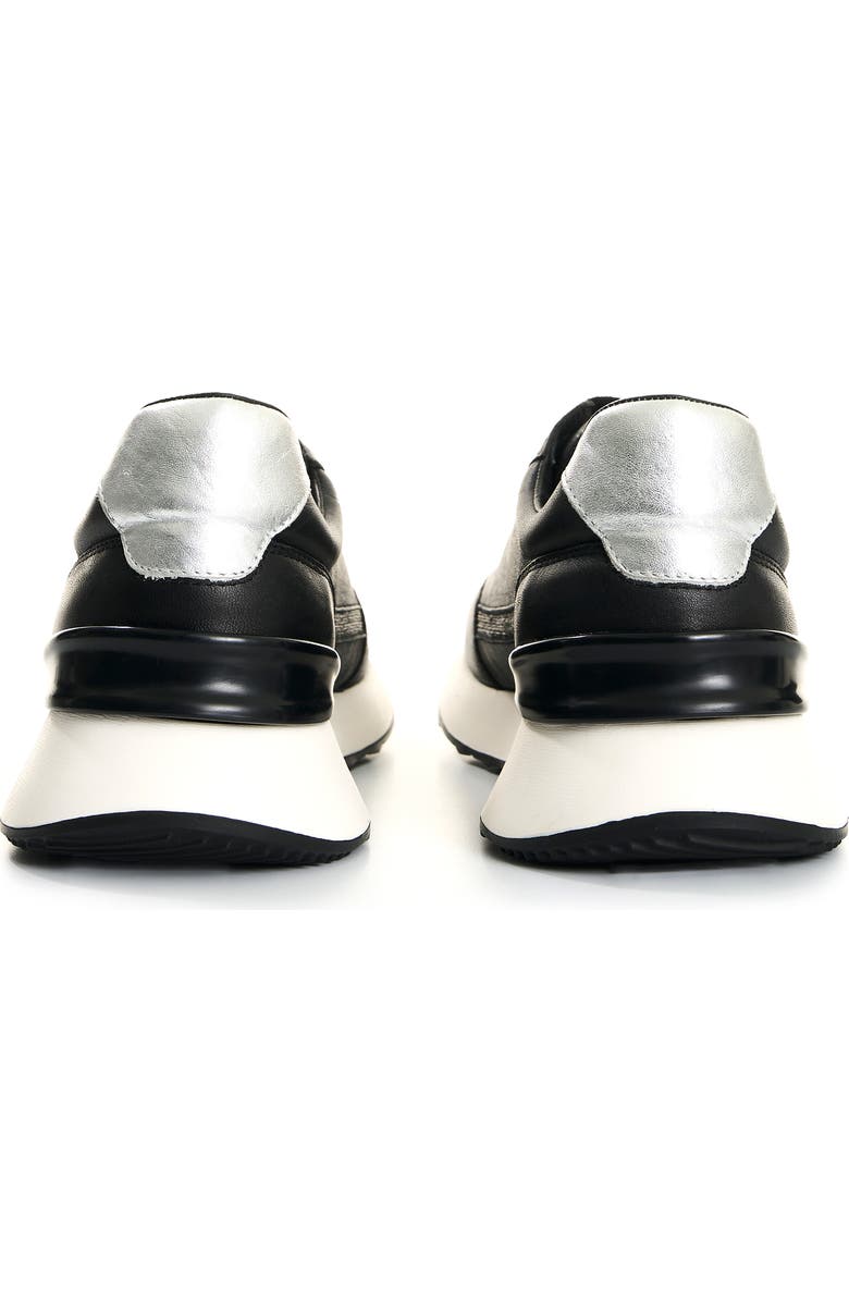 Velez Leather Sneakers with Details, Alternate, color, Black