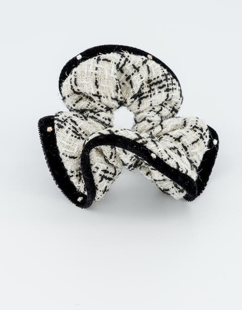 Serenade Velvet And Crystals Scrunchie