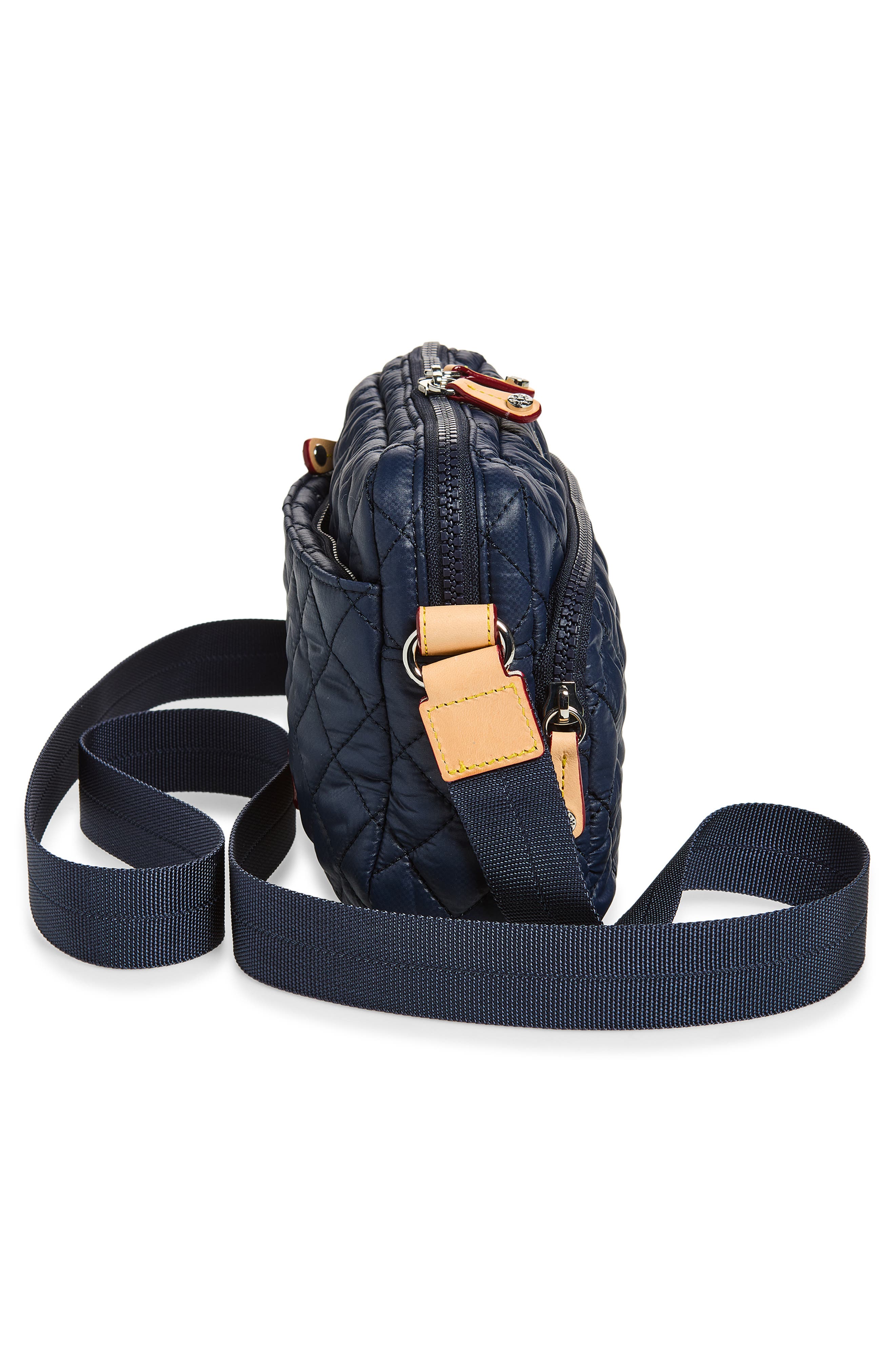 MZ Wallace Small Metro Quilted Nylon Camera Bag, Alternate, color, Dawn