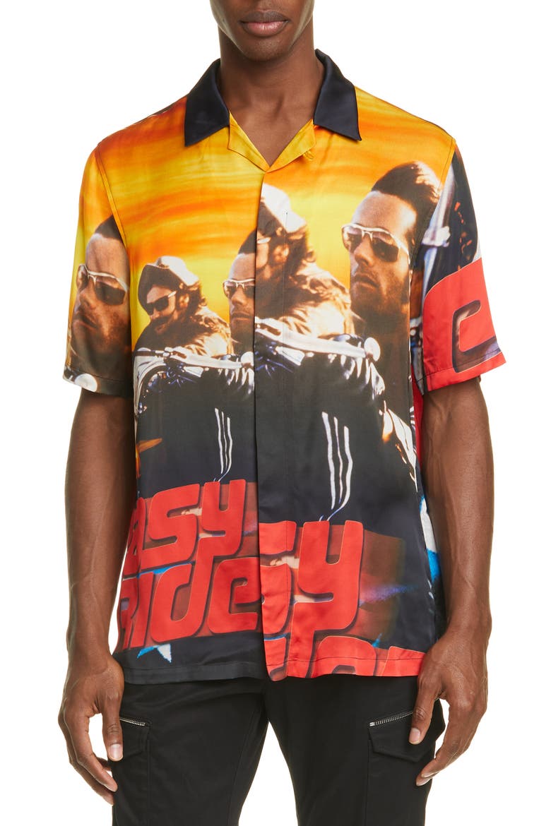 Easy Rider Shirt, Main, color, BLACK RED