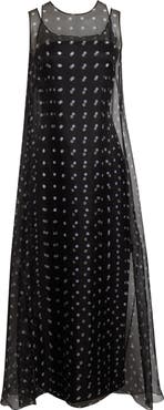 Emilia Wickstead Layered Polka Dot Silk Organza Dress