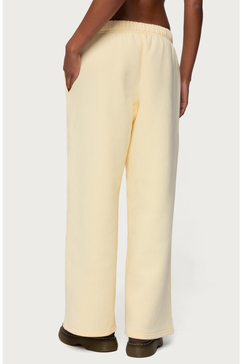 Wide Leg Sweatpants, Alternate, color, YELLOW