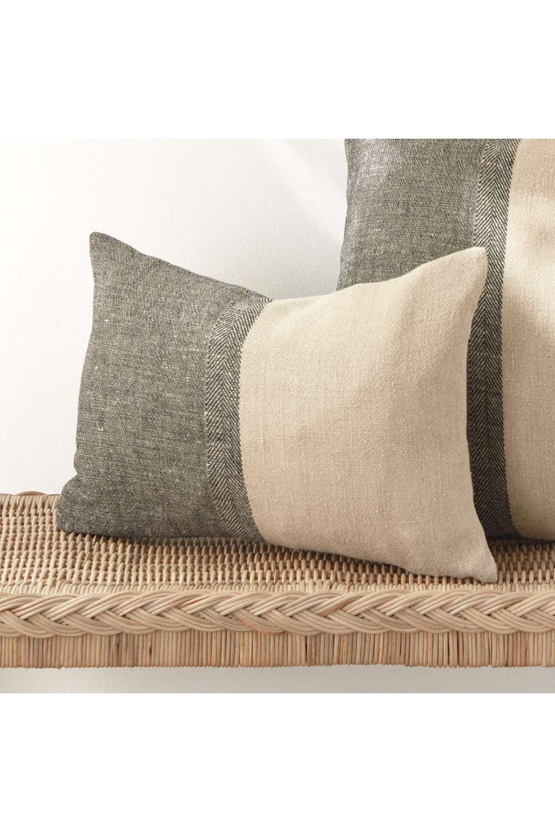 Jules Lumbar Pillow, Alternate, color, Beige
