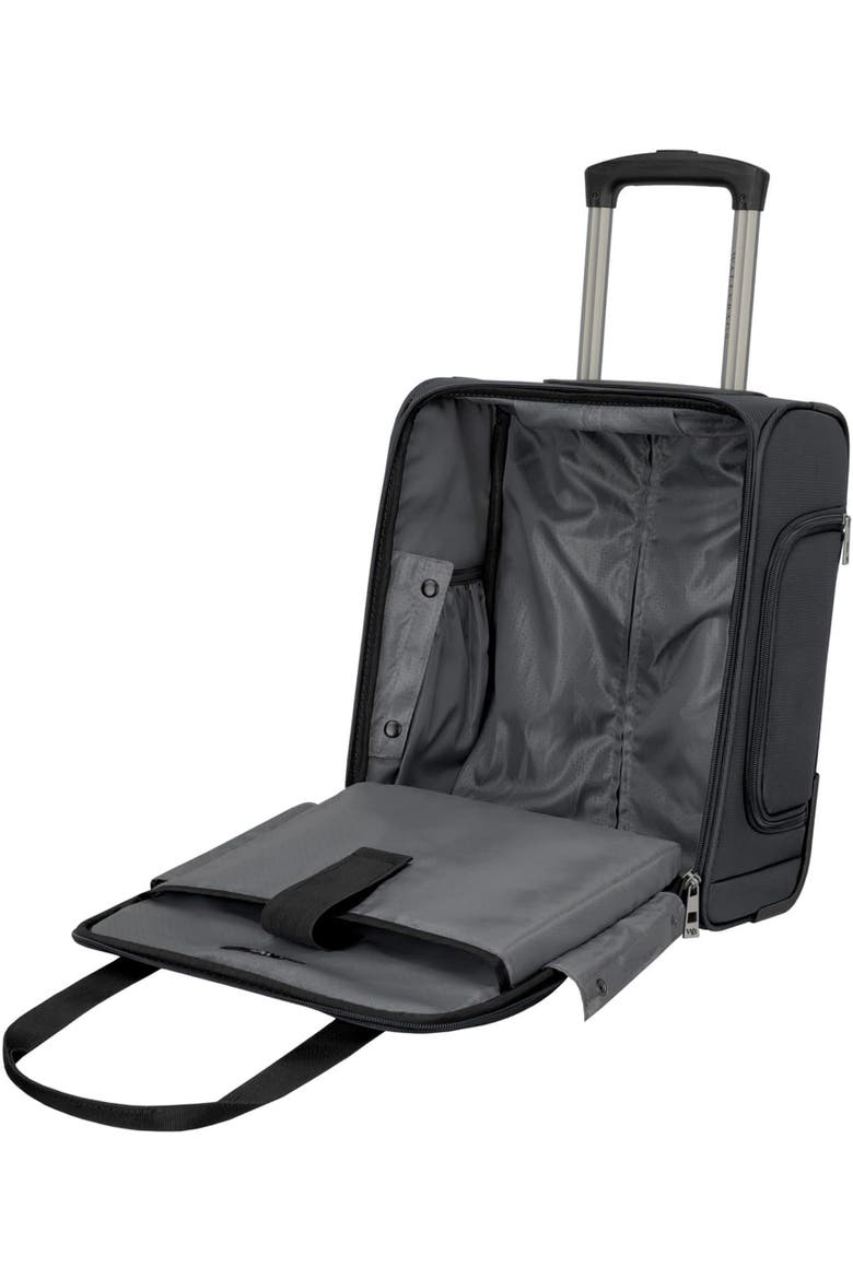 Stratford Softside 16" Underseat Carry On Luggage, Alternate, color, Graphite