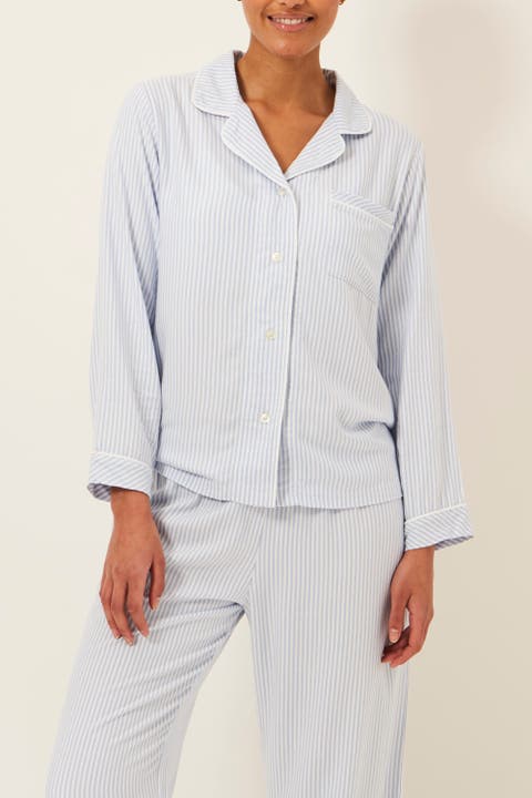 Ecovero Long Sleeve Pyjama Top