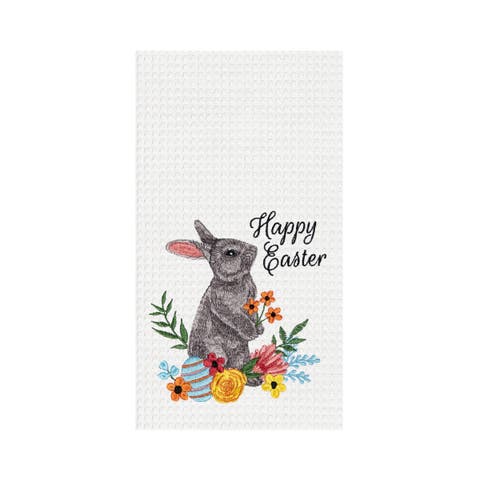 Happy Easter Bunny Towel