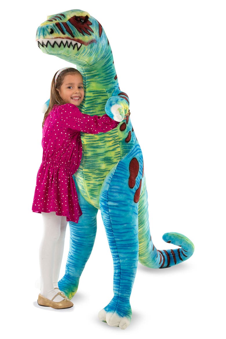 Giant T-Rex Plush, Alternate, color, 000