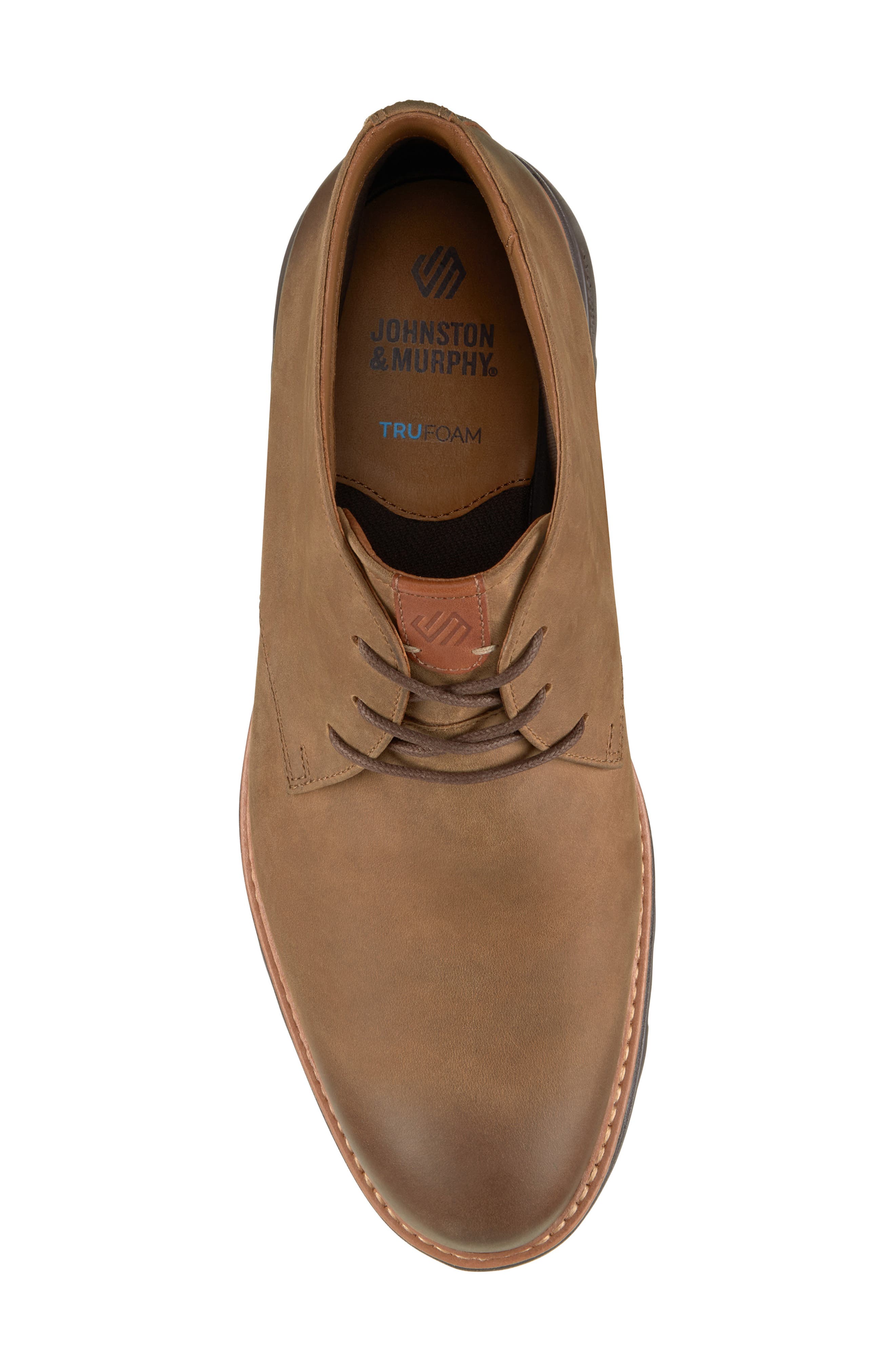 Johnston & Murphy Braxton Chukka Boot, Alternate, color, Brown Oiled Full Grain