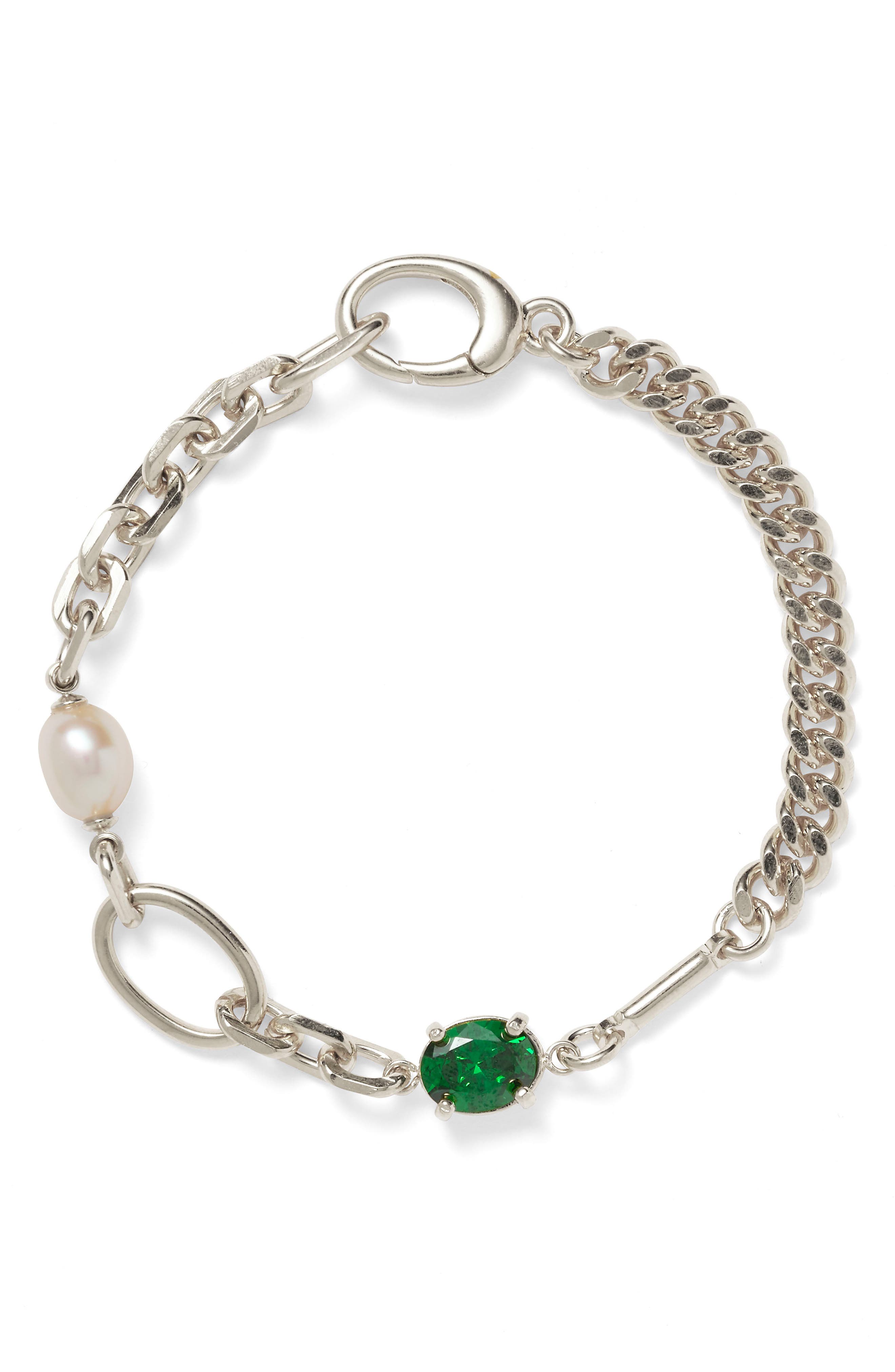 selected SILVER/ GREEN