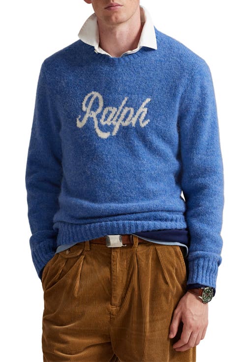 Ralph Intarsia Graphic Sweater