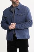JACHS Lined Bull Denim Trucker Jacket