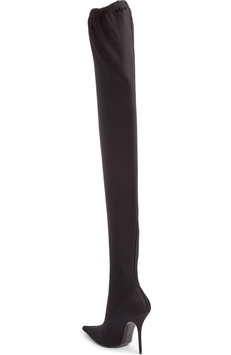 Balenciaga Thigh High Boot, Alternate, color,