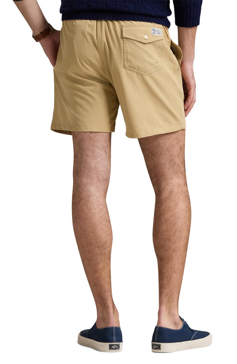 Polo Ralph Lauren Traveler Swim Trunks, Alternate, color, Coastal Beige