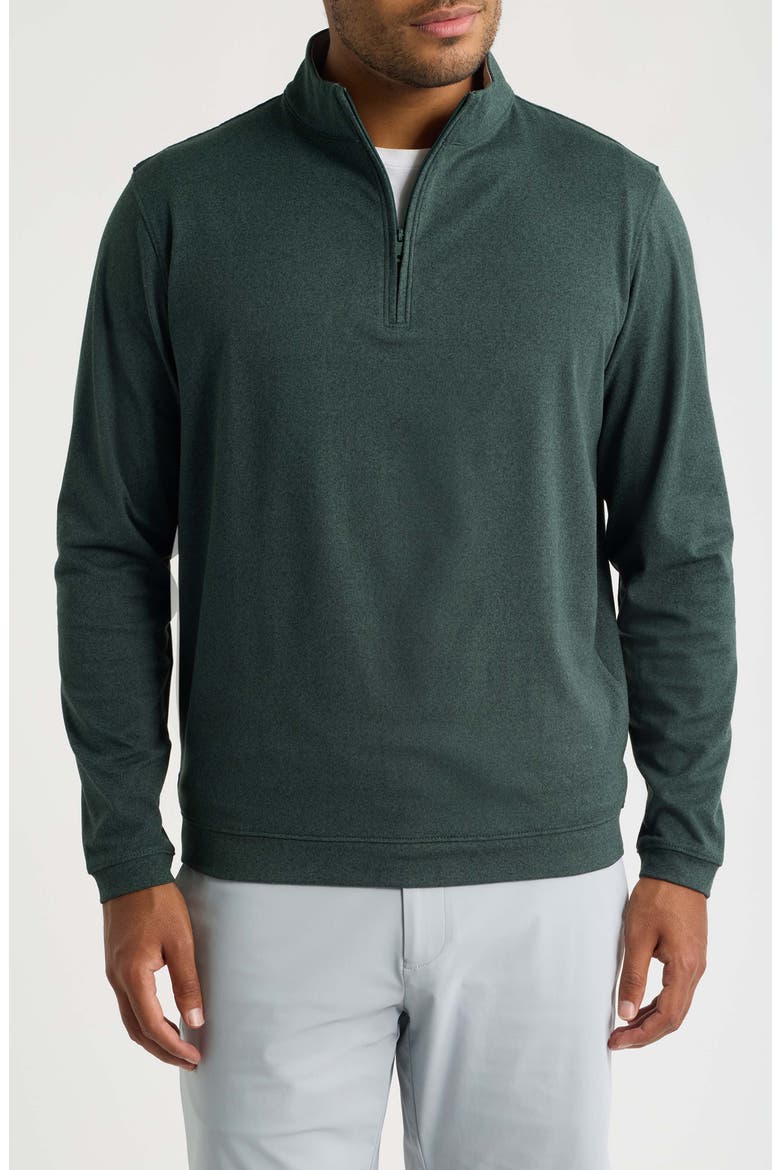 Ardent Air Performance Quarter Zip Pullover, Main, color, PINE BROOK