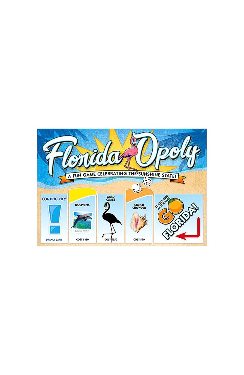 Late for the Sky Floridaopoly Monopoly Board Game, Alternate, color, Multicolored