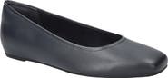 EASY STREET Crescent Faux Leather Skimmer Flat