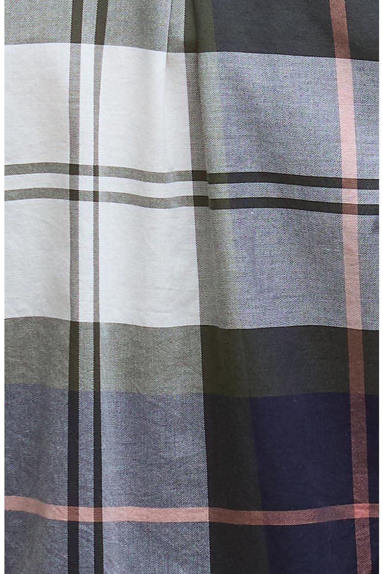 Mooreland Plaid Cotton Button-Up Shirt, Alternate, color, NAVY/ ARABESQUE CHECK