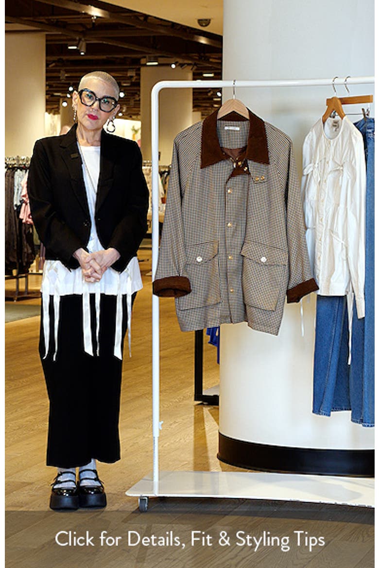 Houndstooth Jacket with Corduroy Trim video