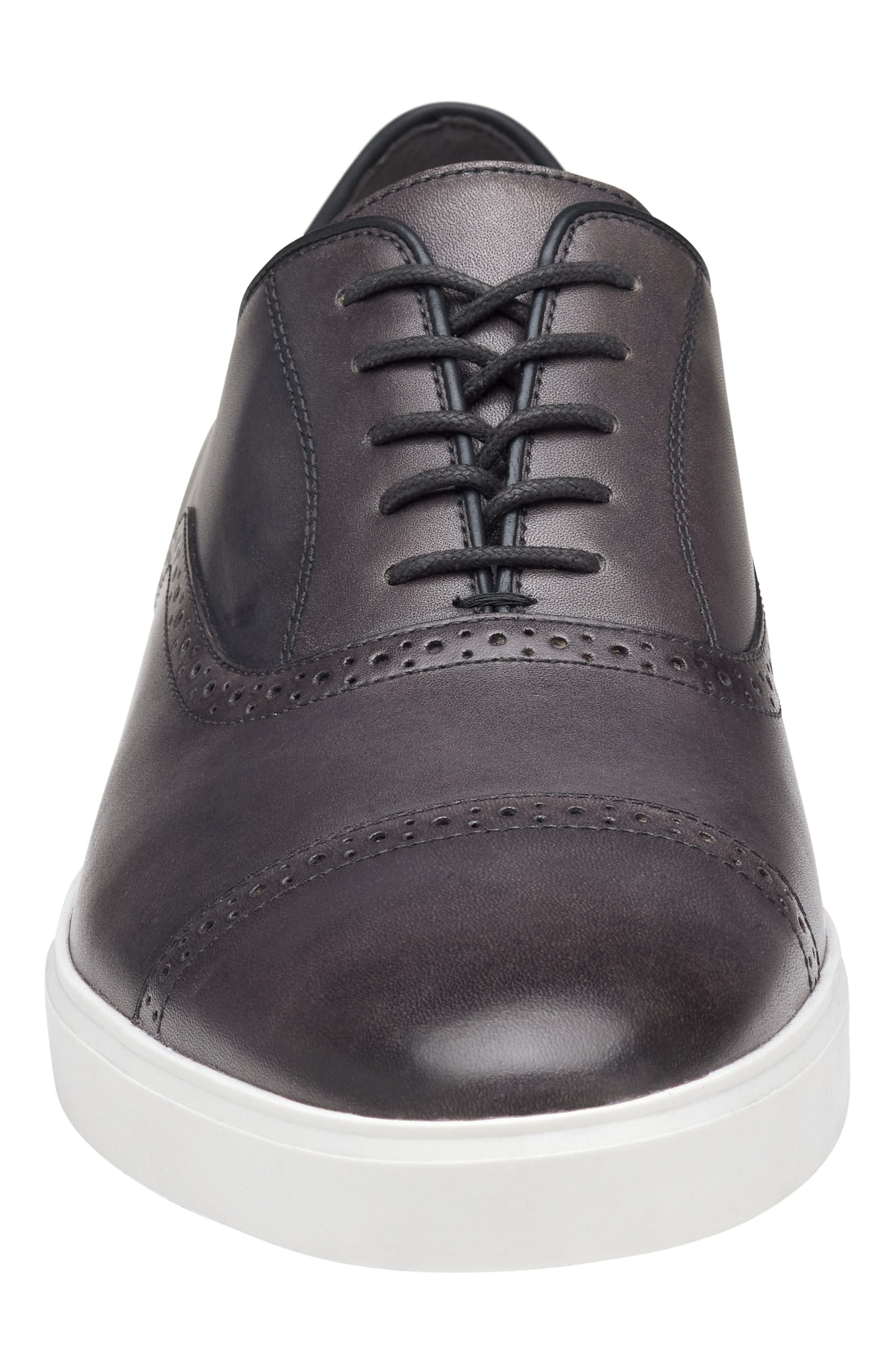 Johnston & Murphy Brody Cap Toe Oxford Sneaker, Alternate, color, 