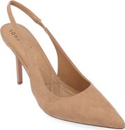Journee Collection Elenney Slingback Pump - Wide Width