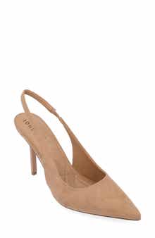 Journee Collection Elenney Slingback Pump - Wide Width