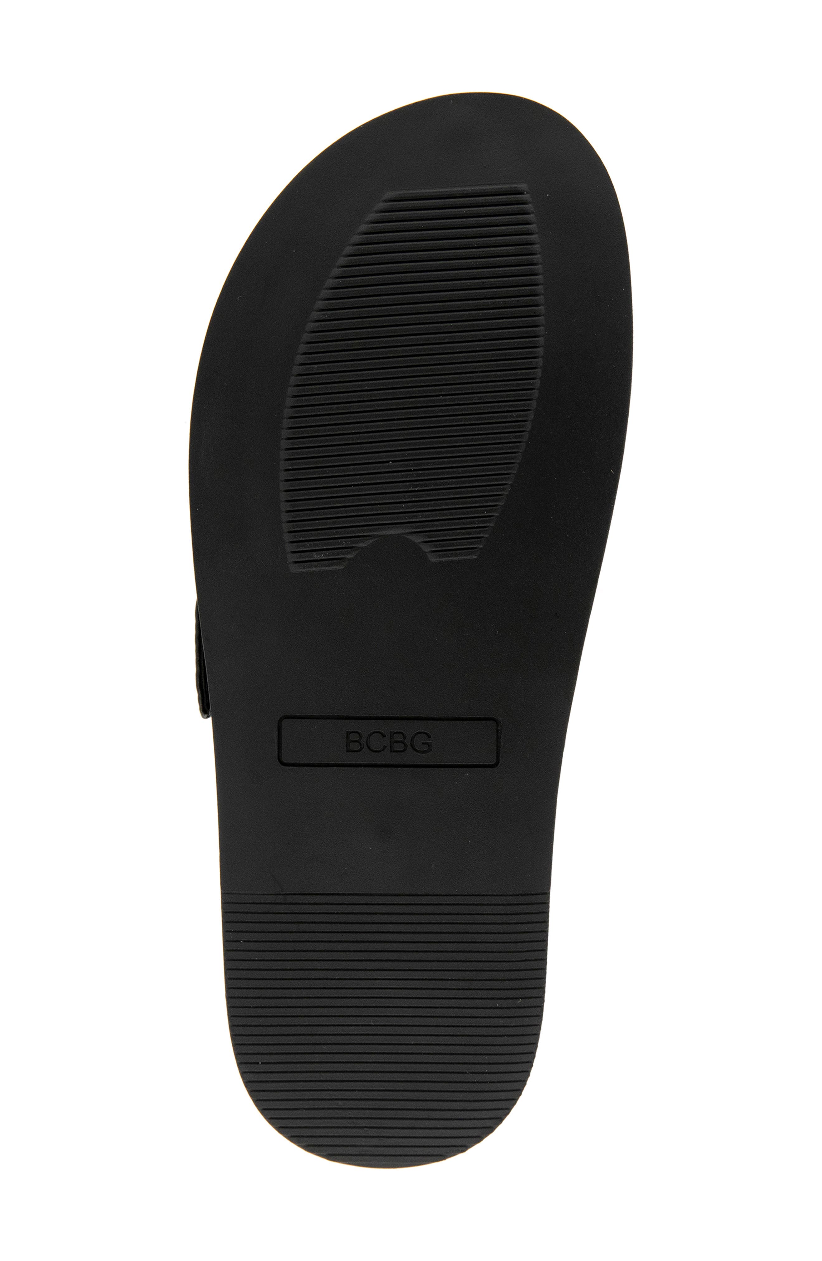BCBG Belen Platform Flip Flop, Alternate, color, Black
