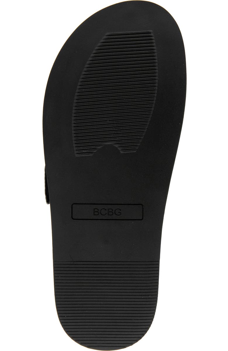BCBG Belen Platform Flip Flop, Alternate, color, Black