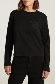 Mavi Jeans Long Sleeve Pocket T-Shirt