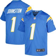 Nike Youth Nike Quentin Johnston Powder Blue Los Angeles Chargers Game Jersey