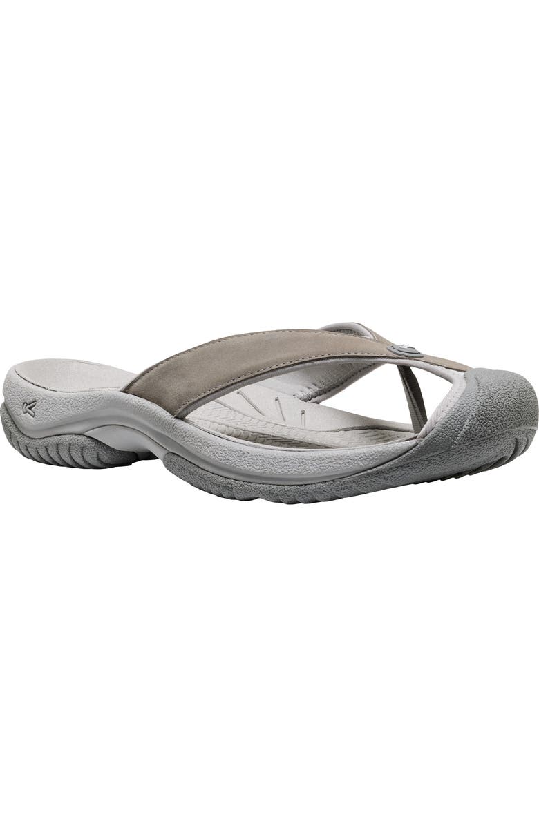 KEEN Waimea Sandal, Main, color, Monochrome/ Steel Grey