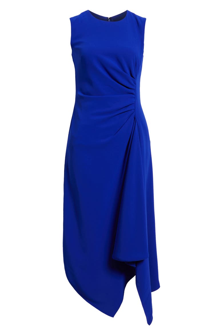 Asymmetric Hem Sleeveless Dress, Alternate, color, COBALT