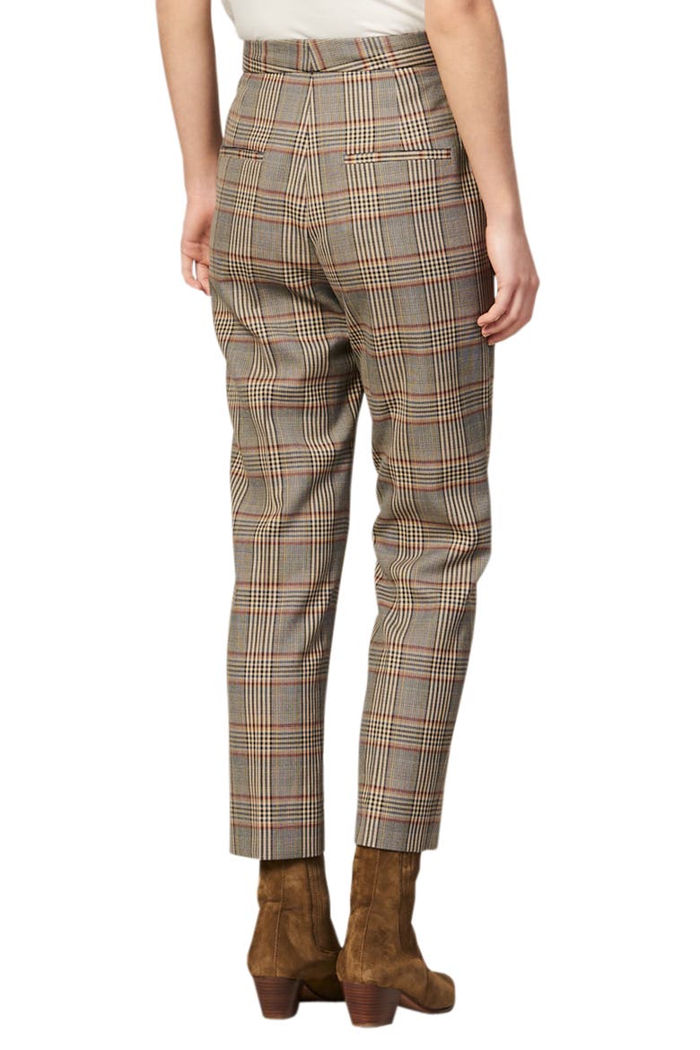 Stainy Plaid Pants, Alternate, color, MULTI COLOR
